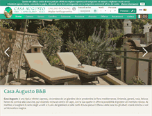 Tablet Screenshot of casaaugusto.it
